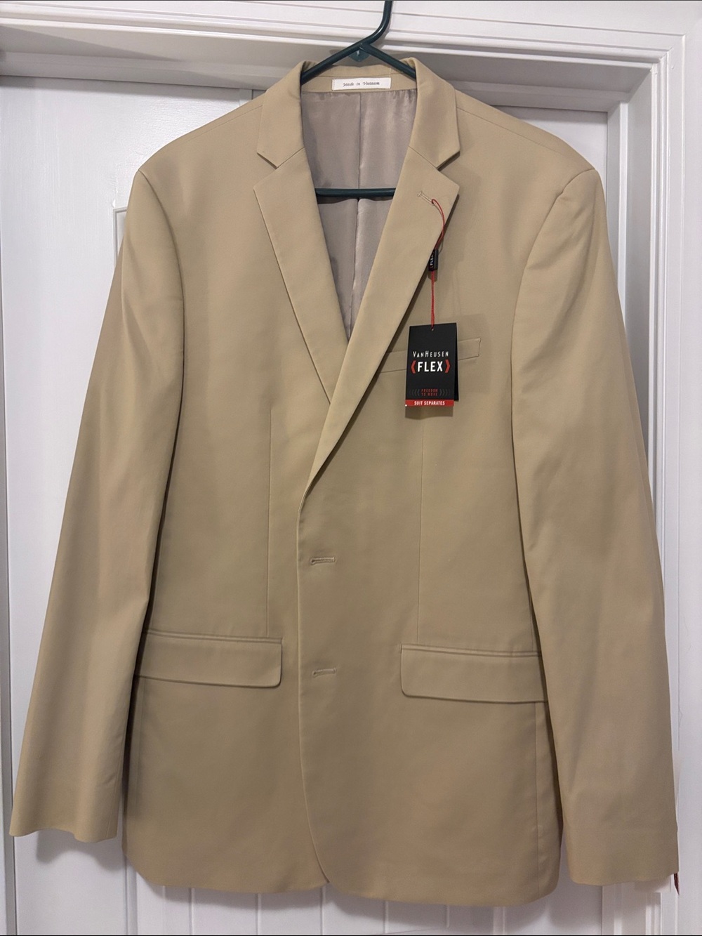 Van Heusen Men’s Tan Sport Coat - Flex Fabric